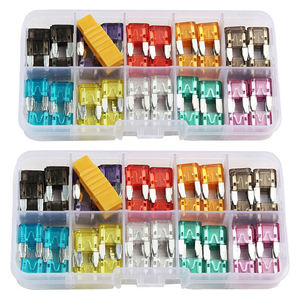 Fusible de voiture 120pcs Assortiment Bloc Audio Visor Cars Circuit Line <span class=keywords><strong>Auto</strong></span> Kit, 32v Breaker <span class=keywords><strong>Lens</strong></span> Crocsee 32v Ca ATM Mini Fuse Car - Product Image 4