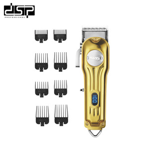 Tondeuse à cheveux professionnelle DSP 91475 en alliage d'aluminium, double charge, alimentation USB, faible bruit 36-45db, pour salon et usage domestique - Product Image 4