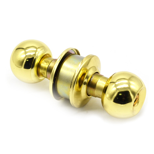 ゴールドプレート587高セキュリティドアノブロックダブルスチールドアボールロック - Product Image 2