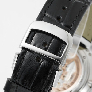 Montres-bracelets mécaniques multifonctionnelles entièrement automatiques en cuir pour hommes, lumineuses et étanches, vente en gros - Product Image 4