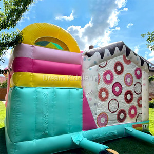 <span class=keywords><strong>Candy</strong></span> Inflable Castle World Castillo hinchable con tobogán Interior Exterior Parque infantil Candyland Bounce House - Product Image 3