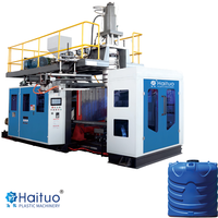 Machine de moulage par extrusion-soufflage automatique pour la fabrication de cônes de signalisation avec moteur à roulement, capable de traiter PS, HDPE, PE, ABS, PP