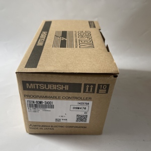 คอนโทรลเลอร์แบบตั้งโปรแกรมได้ของมิตซูบิชิ FX1N-60MR-3A001 ของแท้ใหม่ 100% - Product Image 1