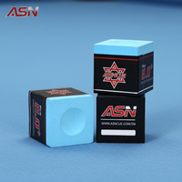 Craie de billard personnalisable R-QK ASN 3X Friction, qualité tournoi, antidérapante, faible poussière, gris, bleu, vert, rose, vente en gros