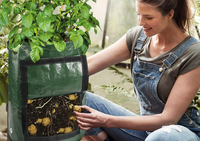 10 gallons imperméable PE jardin potager pomme de terre cultiver des sacs plante pépinière sac