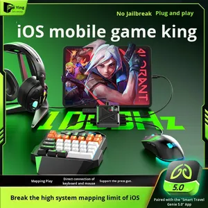 Gamwing Mystery 2 Xuanji 2 para <span class=keywords><strong>IOS</strong></span>, Convertidor de Teclado y Ratón, Botones Táctiles con Doble Vibración, Freno de Mano, Controlador de Juegos Móviles - Product Image 3