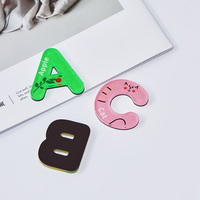 OEM Kundenspezifisch Bedruckte Art Deco Umweltfreundliche Acryl-Kühlschrankmagnete Großhandel für Geschäftswerbung Souvenirs Anime
