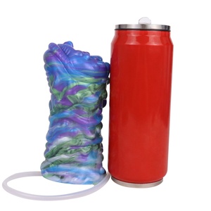 Masturbador Masculino GEEBA con Función de Eyaculación, Vagina Artificial de Silicona, Juguetes Sexuales Realistas, Masajeador de Próstata - Product Image 2