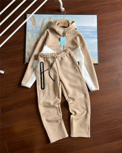 Collection de vêtements de sport et de pantalons décontractés pour hommes, collaboration personnalisée NLOGO, nouvelle collection printemps-automne, imprimé, tissu technique polaire, à capuche, tricoté - Product Image 4