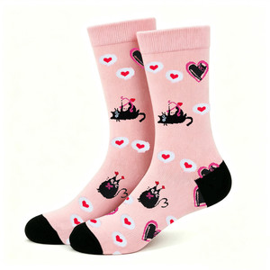 Calcetines Divertidos de Animales 2026: Lindos Corgi, Unicornio, Gato, Panda, Perro, Ganso. Calcetines de Algodón hasta la Pantorrilla, Unisex, para Adultos. Venta al por Mayor, Personalizados. - Product Image 2