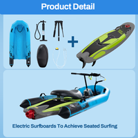 Nouvelle planche de surf électrique EPP 2026, autonomie de 60 minutes, vitesse de 55 km/h, planche de surf motorisée pour adultes, OEM ODM