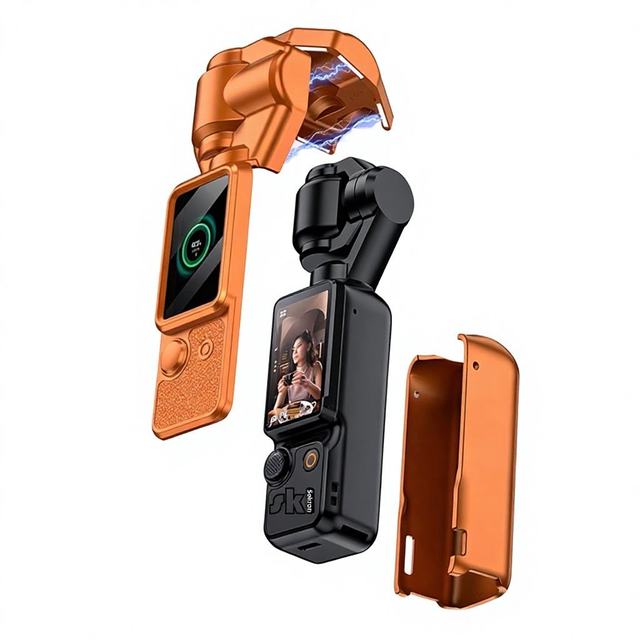 360 Full Protective Cover case for DJI Osmo Pocket 4 with Strap Whole Set Protective Shell case for DJI Pocket 4