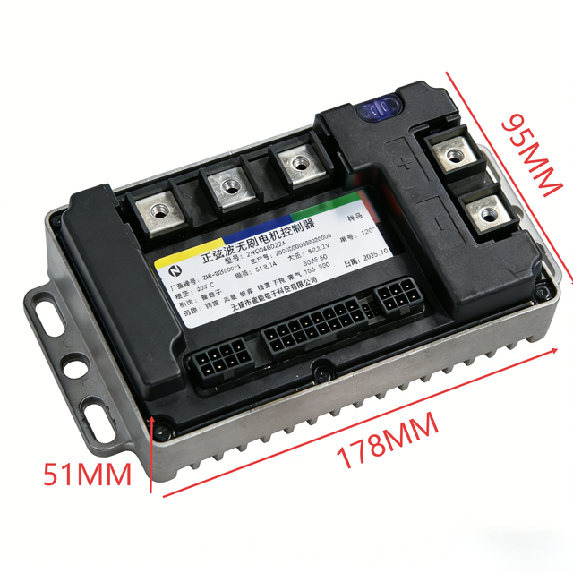 Universal High Quality2000W40A-100A 24v-72v 12 Tube Double Brushless DC Motor Controller for Electric Bicycle Scooter Motorcycle