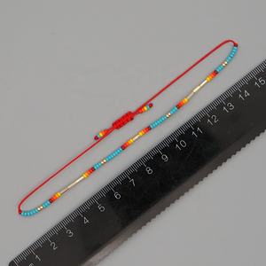 <span class=keywords><strong>Toppik</strong></span> ajustable Imperial Jasper Miyuki cuentas piedra Natural pareja regalos pulsera trenzada mujeres - Product Image 6