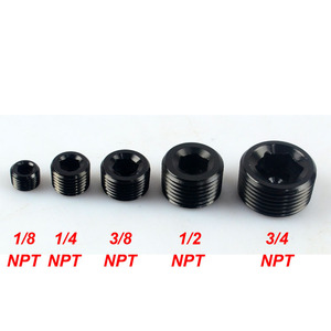 Adaptador de Enfriador de Aceite PQY con Rosca NPT de 1/8, 1/4, 3/8, 1/2, 3/4 para Actualización y Reequipamiento - Product Image 3