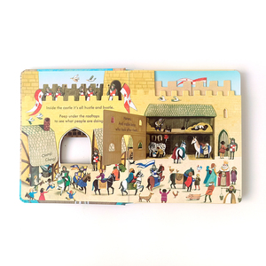 Libros de Tapa Dura Personalizados de Papel para Niños, Servicio de Impresión de Libros de Cartón, Libro Infantil 3D Pop-up con Solapas para Cuentos para Dormir - Product Image 3