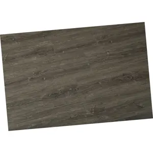 Planche de plancher en bois de PVC de plancher de clic de Brown Classic 5.5mm WPC