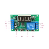 Déclencheur de cycle DC 5V 12V 24V 5A YYC-2S réglable LED temporisateur relais Module retard automatisation contrôle carte de commutation