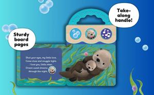 Livre sonore personnalisé pour l'heure du coucher, thème Petite Otter, 3 boutons à presser pour entendre l'histoire des beaux rêves, pages en carton, boîte à piles ABS, OEM - Product Image 5