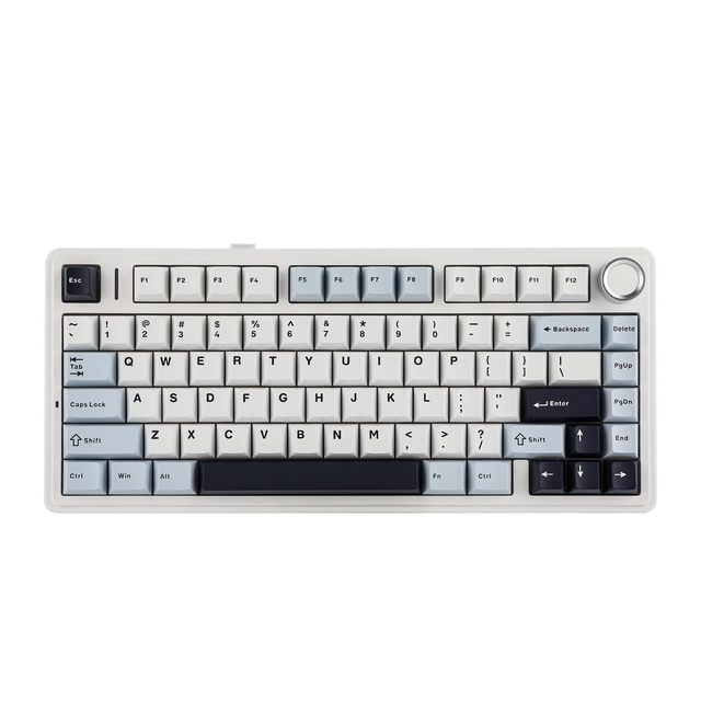 Alibaba Online Shopping Website Vendor AULA F75 Keyboard BT Wired Gaming Mechanical Keyboard RGB 75% Layout Gasket Structure