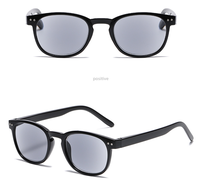 Europe et états-unis lunettes de soleil à grande monture, verres gris résistants aux radiations, presbytie, pour hommes et femmes, lunettes de soleil de pêche