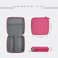Étui de transport personnalisé en EVA pour batterie externe, antichoc, organiseur électronique de voyage pour câbles, écouteurs et accessoires