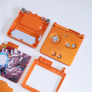 Carcasa <span class=keywords><strong>de</strong></span> Repuesto y Caja Personalizada con Diseño Premium <span class=keywords><strong>de</strong></span> Super Saiyan Goku para Game Boy Advance SP con Impresión UV - Product Image 4