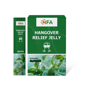 Gomitas para el Alivio de la Resaca, Suplemento de Vitaminas de Marca Privada, Barra de Gelatina Anti-Resaca, Gelatina Natural con Taurina, Salud Hepática, Sabor a Menta - Product Image 1