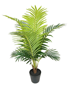 Palmier <span class=keywords><strong>Areca</strong></span> Artificiel à Feuilles Denses, Haute Simulation, Style Tropical, Plante d'Intérieur pour Aménagement Paysager - Product Image 1