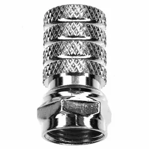Professional Brand Connectors Supplier 5-1814822-3 F Type Connector Plug Male Pin 75 Ohms Free Hanging (In-Line) 518148223