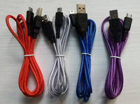 Cable de Carga Rápida USB de Cobre Puro de 1.2m para Escáner de Código de Barras, NDSi, 3DS, Computadora, Impresora IOS y Auriculares