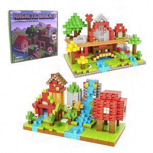 ชุดตัวต่อแม่เหล็กแฟนตาซีไซไฟ TOYSRUNNER ชุดสร้างสรรค์ STEM ของเล่นเสริมพัฒนาการทางประสาทสัมผัส บล็อกพลาสติกเพื่อการเรียนรู้ ของเล่นสร้างสรรค์ - Product Image 1