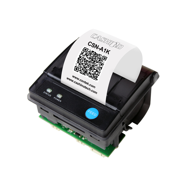 Cashino CSN-A1K 2'' 58mm RS232 TTL USB Panel Compact Design Embedded Panel Tachograph Thermal Printers