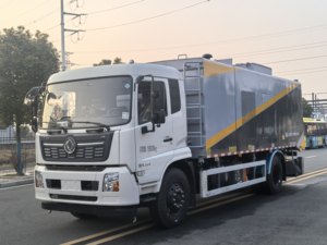 Camión para la Eliminación de Lodo en Caminos de Acceso a Minas, Barredora de Alta Presión de 10m³ con Sistema Completo de Reciclaje de Aguas Residuales - Product Image 5