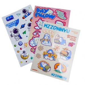 High Quality Custom Christmas Sticker Removable Die Cut Vinyl Decal Transfer Sticker <b>Scrapbook</b> for Kids - Product Image 3