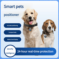 Mini traceur GPS pour animaux de compagnie à longue durée de vie de la batterie, 30 jours, localisateur intelligent anti-perte, carte SIM 4G, 256 Mo, étanche IP67, application TUYA, chiens, chats