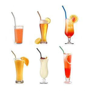 Tumbler Drinking Straws Silicone Tip Cleaning Brush Long Reusable Bent Stainless Steel Eco-Friendly Custom Logo <b>Bar</b> Accessories - Product Image 3