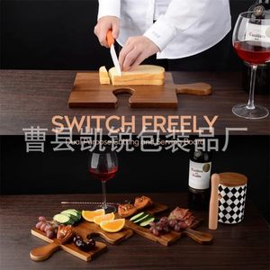 Extra <b>Large</b> Wooden Serving <b>Tray</b> With Handle Acacia Wood Ideal For Gatherings And Picnics - Product Image 2