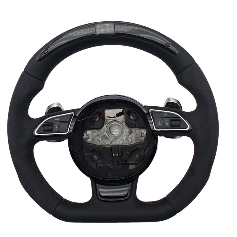 Alcantara + LED + Leather + ตะเข็บสีแดง