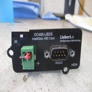 Liebert <span class=keywords><strong>IS</strong></span> IntelliSlot 485 Kart OC485-LBDS Kullanılmış Yeni Orijinal Hazır Stokta Endüstriyel Otomasyon PLC Özel PLC Programlama Kartı - Product Image 1