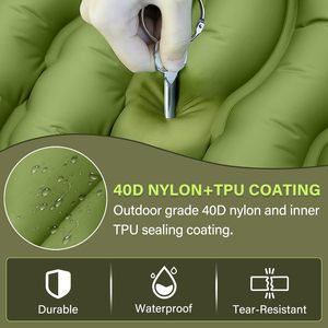 Materassino Gonfiabile Ultraleggero Portatile per Campeggio, Escursionismo e <span class=keywords><strong>Montagna</strong></span>, Comodo e Supportante, Basso MOQ - Product Image 6