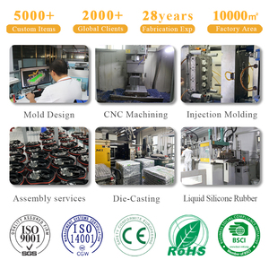 Molde para Cargador de Portátil de Pared Delgada, Retardante de Llama UL94 V0 |   Moldeo por Inyección de PC/ABS con Protección EMI para Carcasa de Adaptador de Corriente - Product Image 2