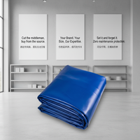 Ncf 3x4m 550gsm Bâche de Pluie en Tissu Polyester Enduit PVC Imperméable pour Camping, Rouleau de Bâches Plastiques Extérieures pour Couverture de Camion