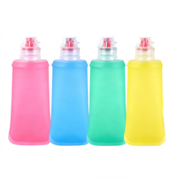 Gourde souple en TPU pliable, sans BPA, pour course à pied, randonnée, cyclisme, marathon, 250 ml, 500 ml