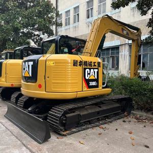Miniexcavadora de orugas usada de 8 toneladas Cat 308E2 308C 307D 307E 307,5 a la venta - Product Image 1