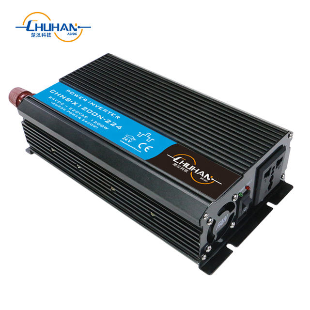 Solar Single Phase DC/AC Modified Sine Wave Inverter 1200W 5.45A 24V 220V 50/60Hz Smart CE Certified CHNB-X1200-224