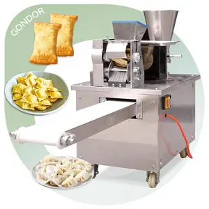 Jgl 60 Dumpling Malaysia atometik mengisi bungkus Oven Curry Puff Samosa membuat mesin untuk membuat Empanada