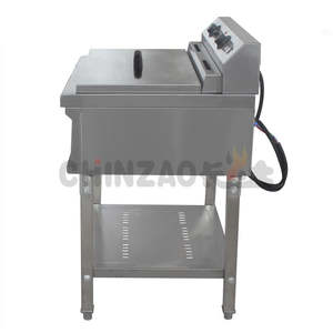 Friteuses électriques commerciales à pose libre de grande capacité 52L friteuse électrique en acier inoxydable - Product Image 4