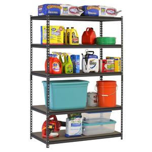 Rak Penyimpanan Garasi Cantilever Baja Tanpa Baut Rak Palet Industri Perlindungan Korosi 5-Lapisan untuk Gudang - Product Image 3