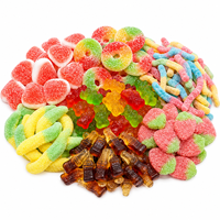 Zure zachte gemengde fruit smaak gummy snoep bulk groothandel aangepaste OEM ODM private label fabrikant TIK TOK Halal